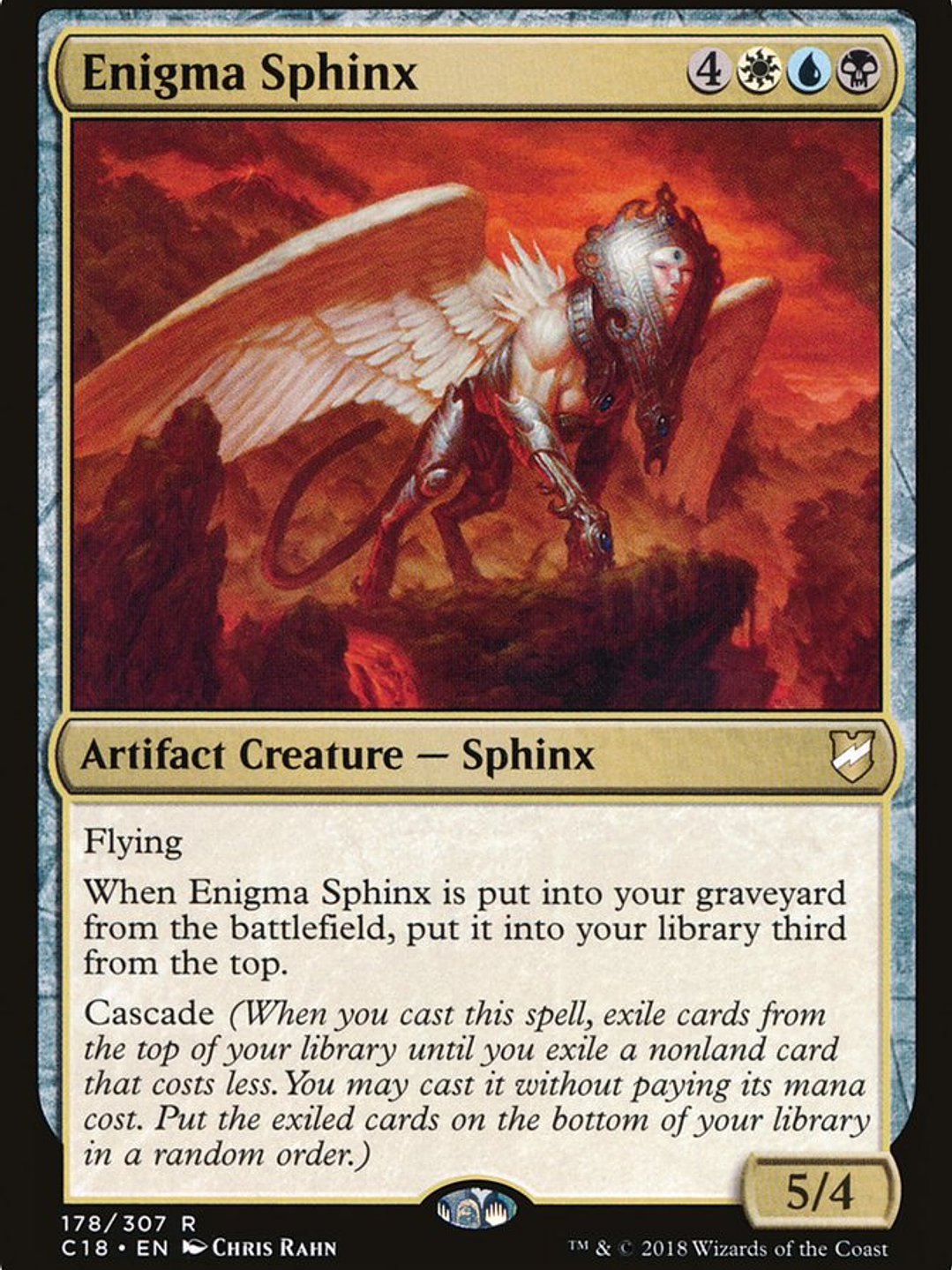Enigma Sphinx (Commander 2018) 1