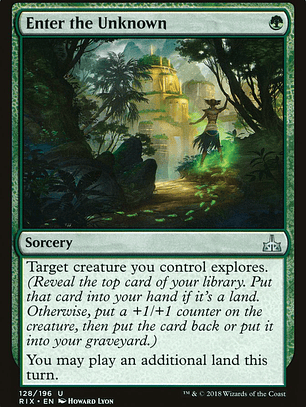 Enter the Unknown (Rivals of Ixalan)