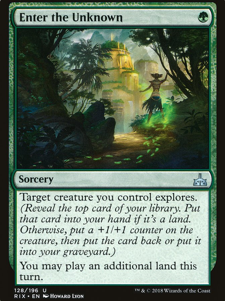 Enter the Unknown (Rivals of Ixalan) 1