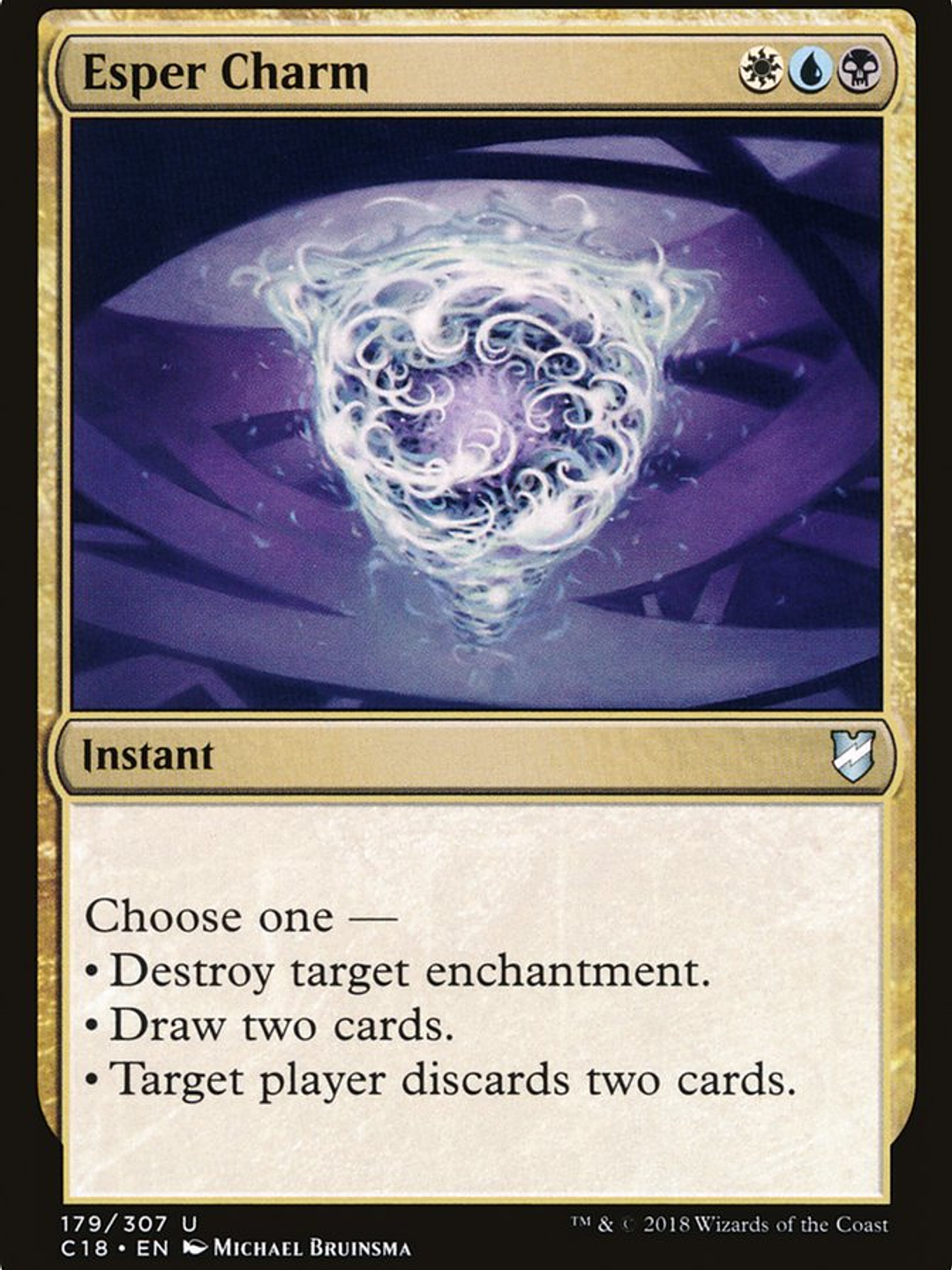Esper Charm (Commander 2018) 1