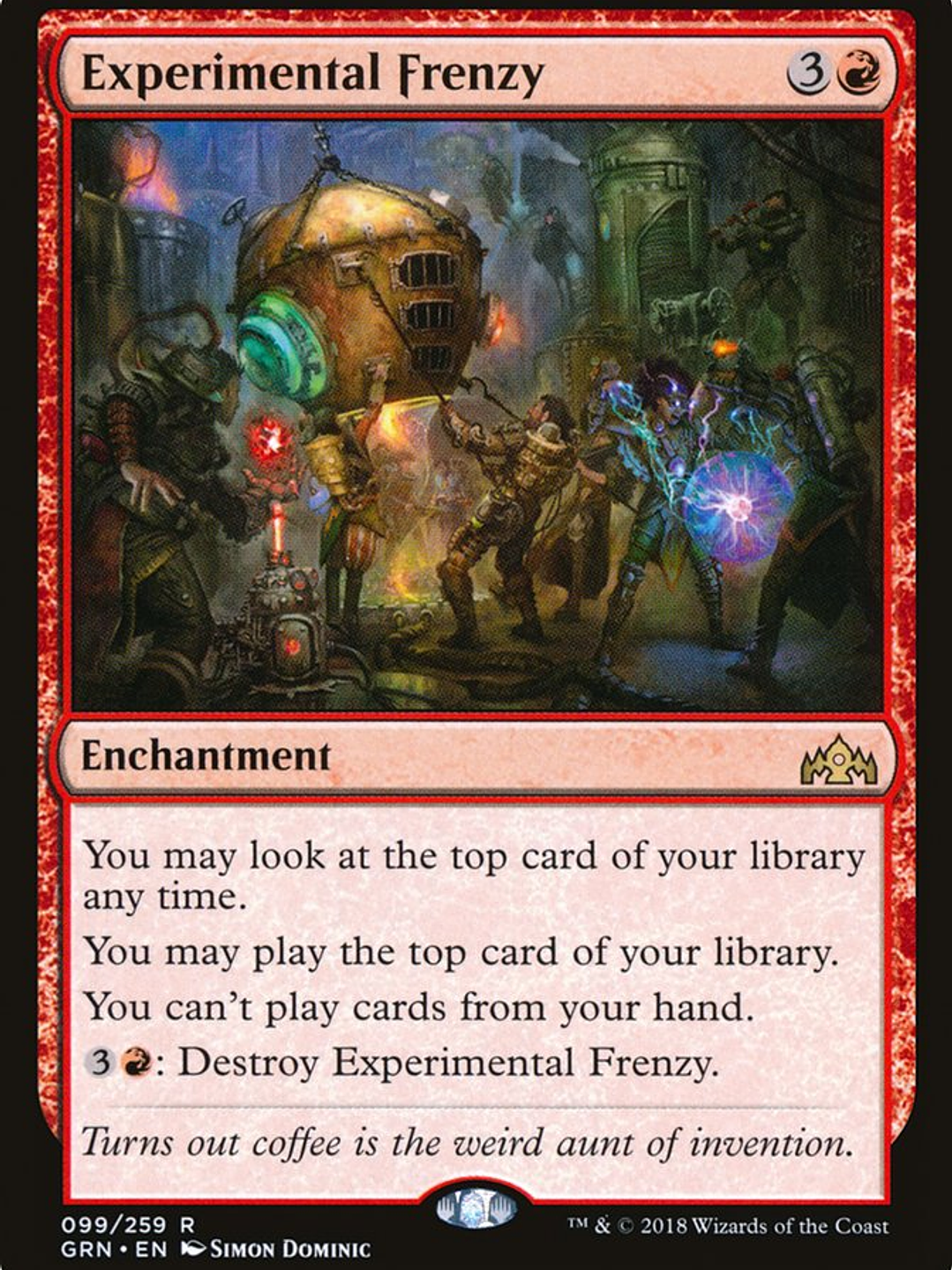Experimental Frenzy (Guilds of Ravnica) 1