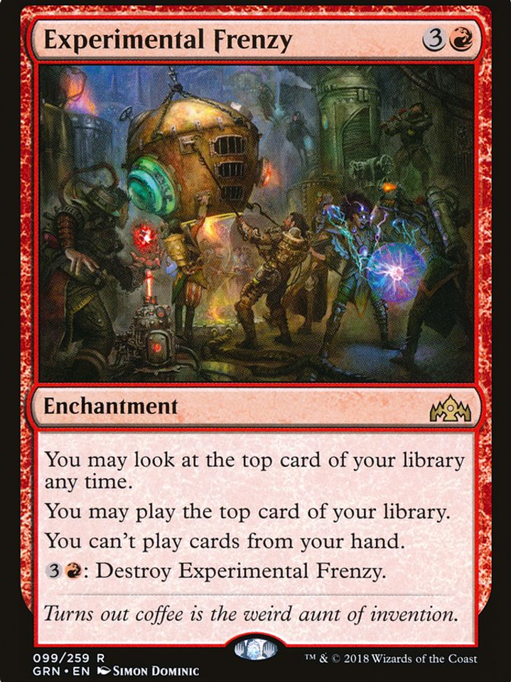 Experimental Frenzy (Guilds of Ravnica) 1