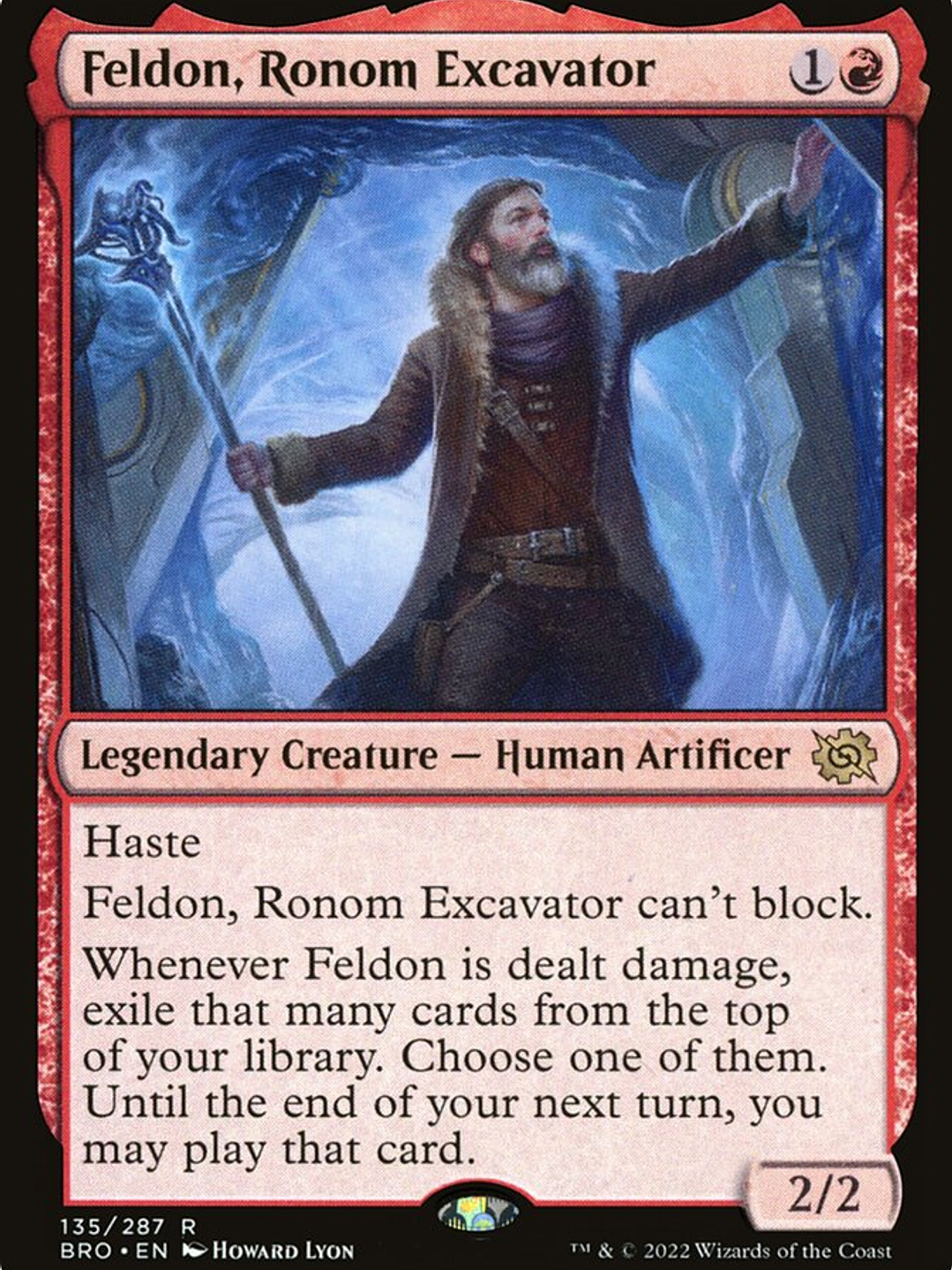 Feldon, Ronom Excavator (The Brothers' War) 1