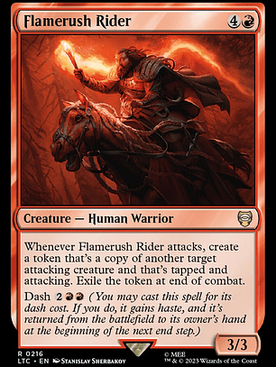 Flamerush Rider (Tales of Middle-earth Commander)