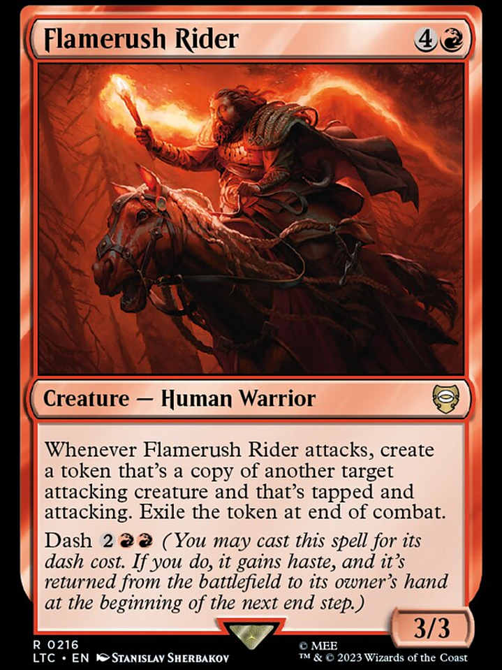 Flamerush Rider (Tales of Middle-earth Commander) 1