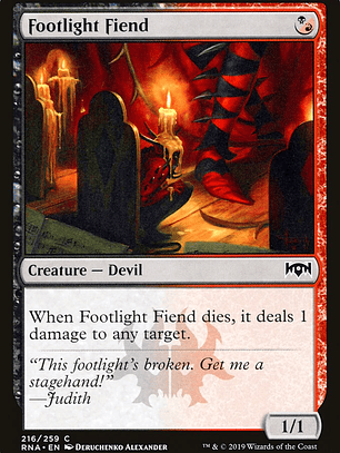 Footlight Fiend (Ravnica Allegiance)