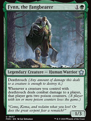Fynn, the Fangbearer (Foundations)