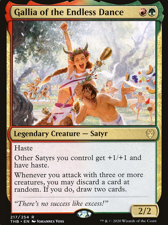 Gallia of the Endless Dance (Theros Beyond Death) 1