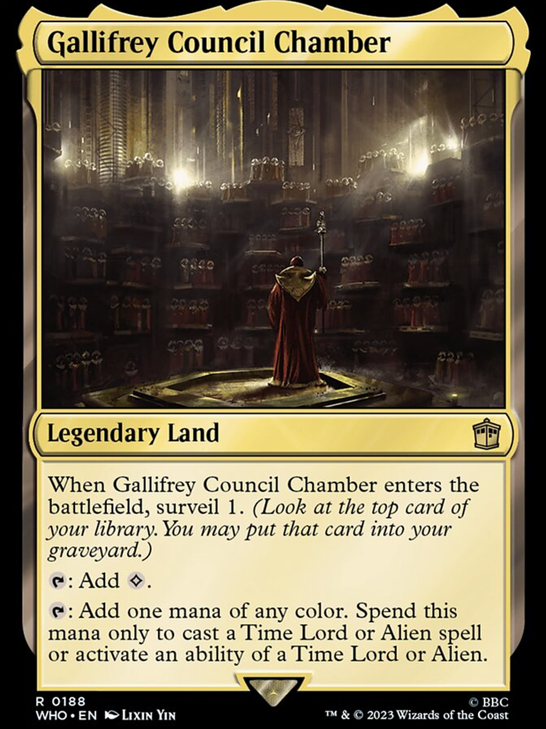 Gallifrey Council Chamber (Doctor Who) 1