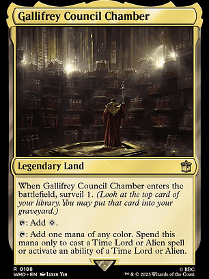 Gallifrey Council Chamber (Doctor Who)