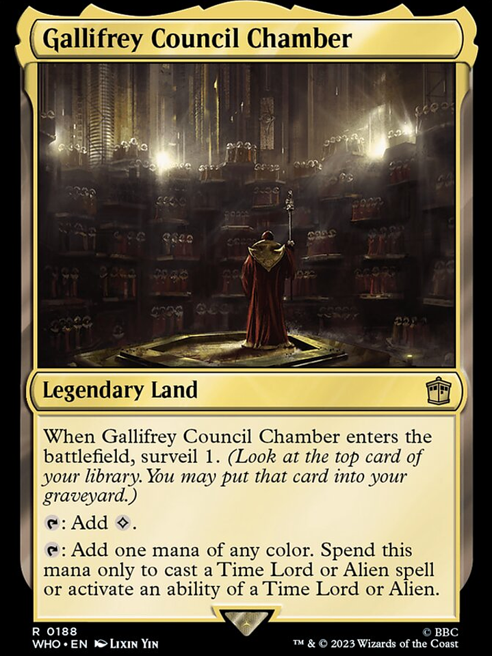 Gallifrey Council Chamber (Doctor Who) 1