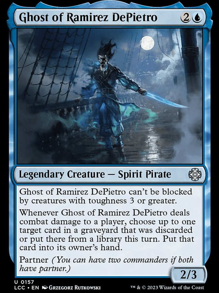 Ghost of Ramirez DePietro (The Lost Caverns of Ixalan Commander) 1