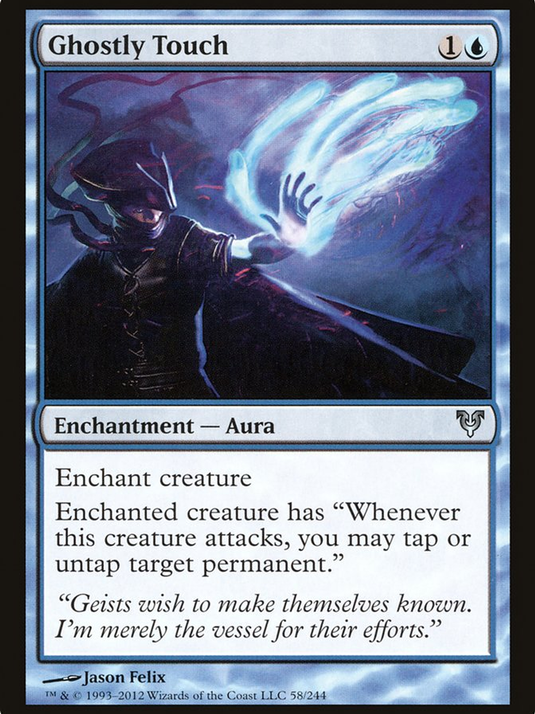 Ghostly Touch (Avacyn Restored) 1