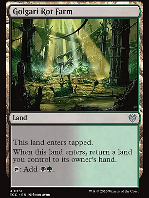 Golgari Rot Farm (Lorwyn Eclipsed Commander)