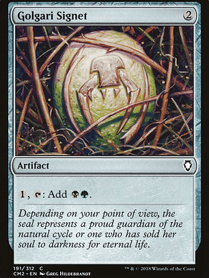 Golgari Signet (Commander Anthology Volume II)