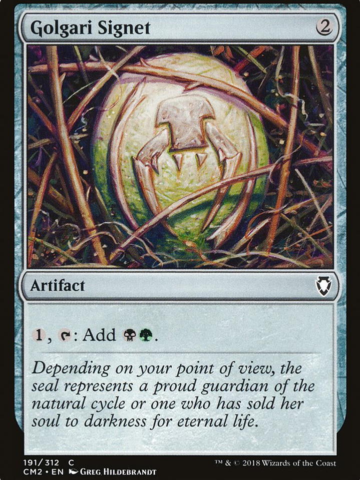 Golgari Signet (Commander Anthology Volume II) 1