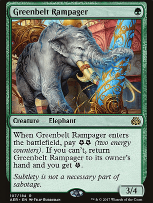Greenbelt Rampager (Aether Revolt)
