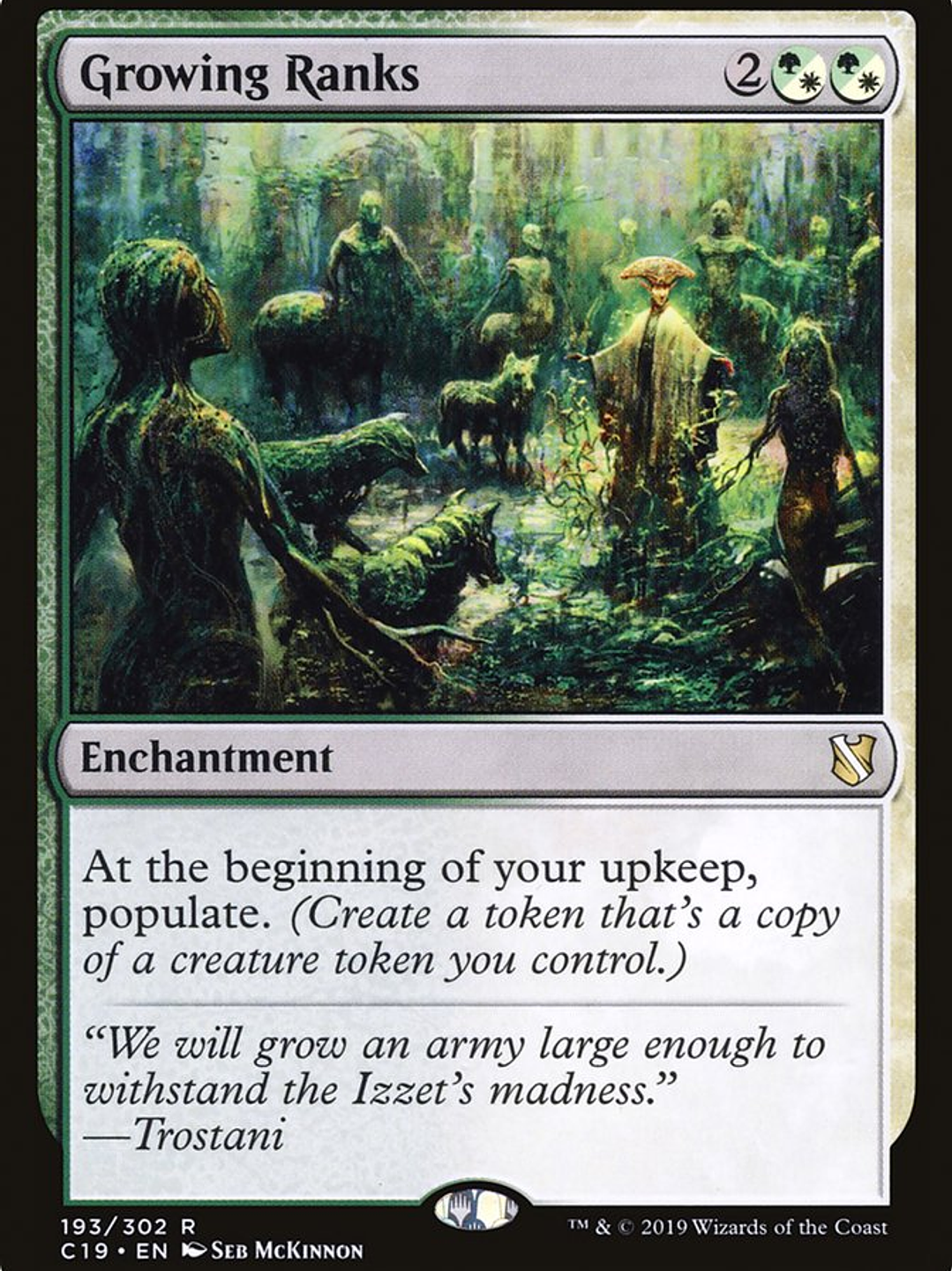 Growing Ranks (Commander 2019) 1