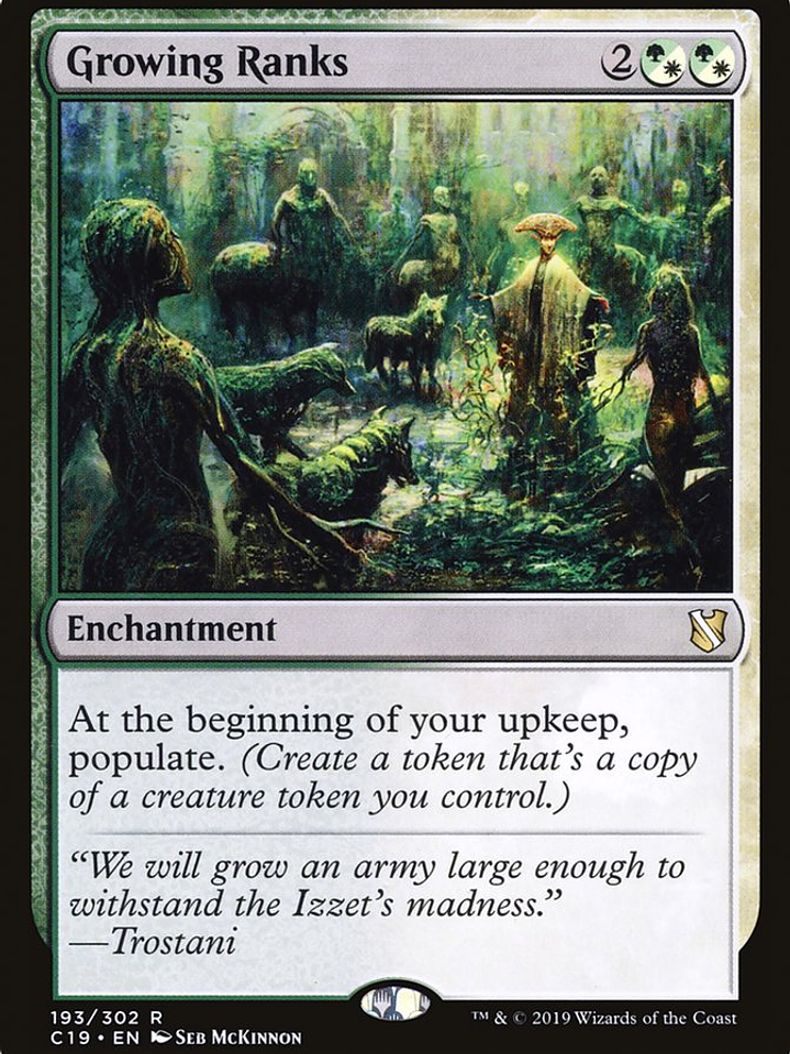 Growing Ranks (Commander 2019) 1