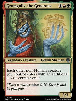 Grumgully, the Generous (Bloomburrow Commander)