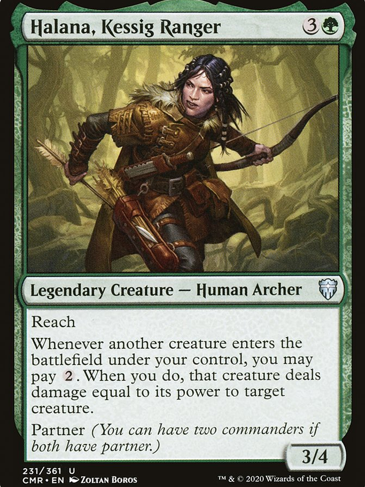 Halana, Kessig Ranger (Commander Legends) 1