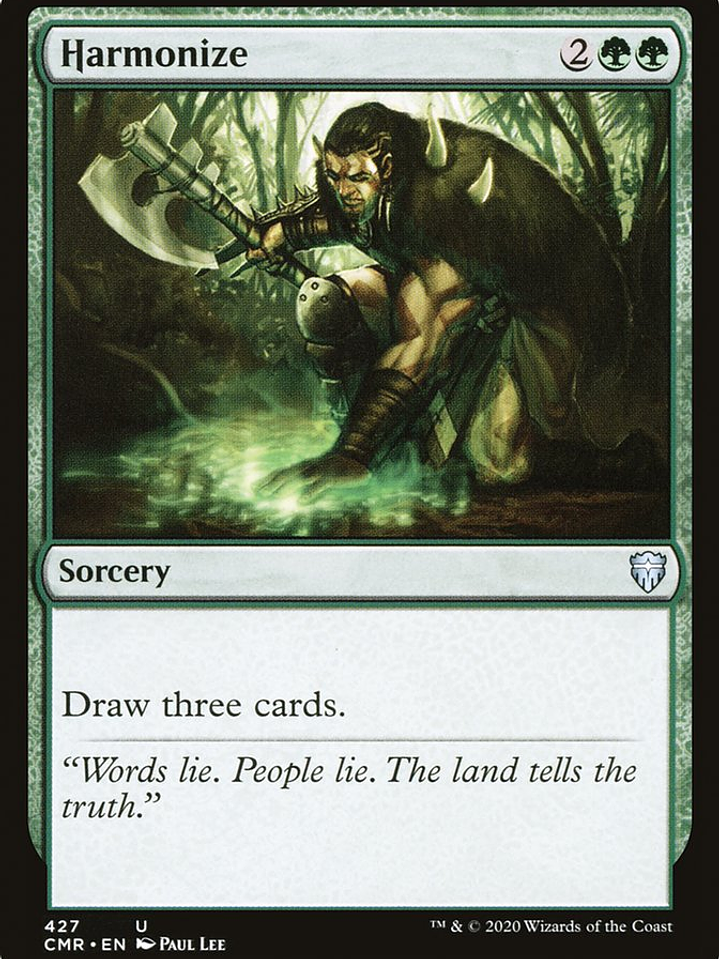 Harmonize (Commander Legends) 1