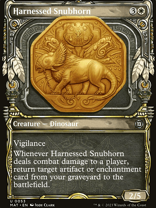 Harnessed Snubhorn (March of the Machine: The Aftermath)