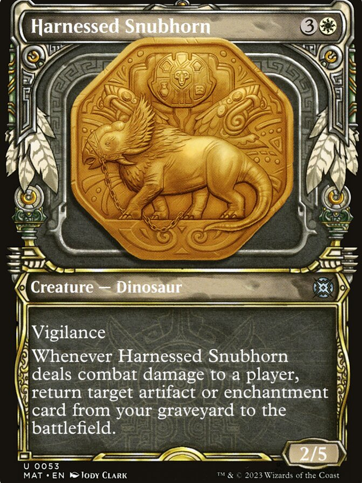 Harnessed Snubhorn (March of the Machine: The Aftermath) 1