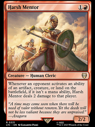 Harsh Mentor (Tales of Middle-earth Commander)
