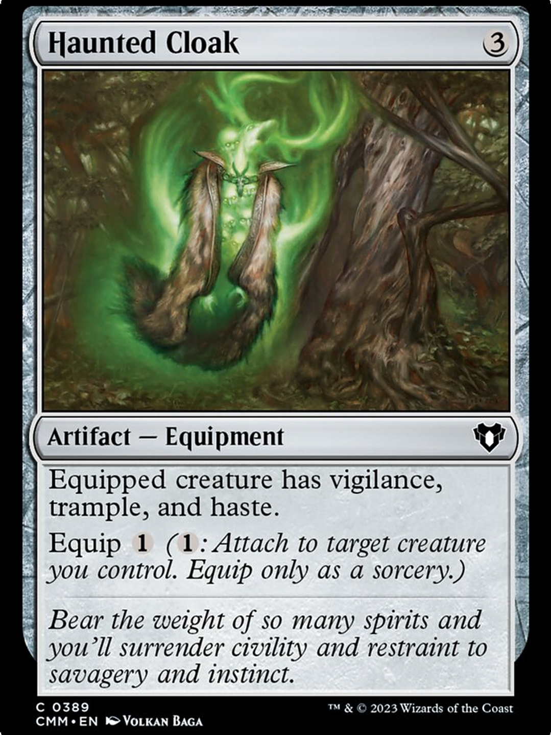 Haunted Cloak (Commander Masters) 1