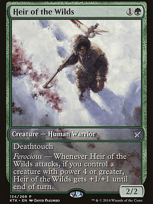 Heir of the Wilds (Khans of Tarkir Promos)
