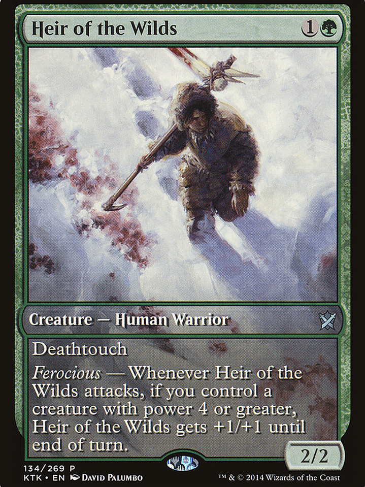 Heir of the Wilds (Khans of Tarkir Promos) 1