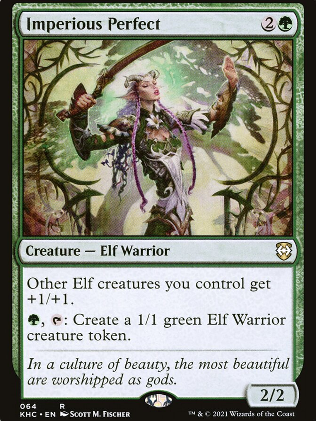 Imperious Perfect (Kaldheim Commander) 1