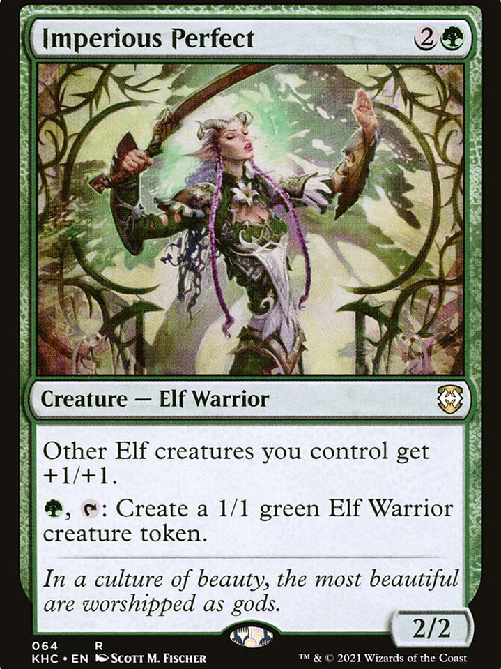 Imperious Perfect (Kaldheim Commander) 1