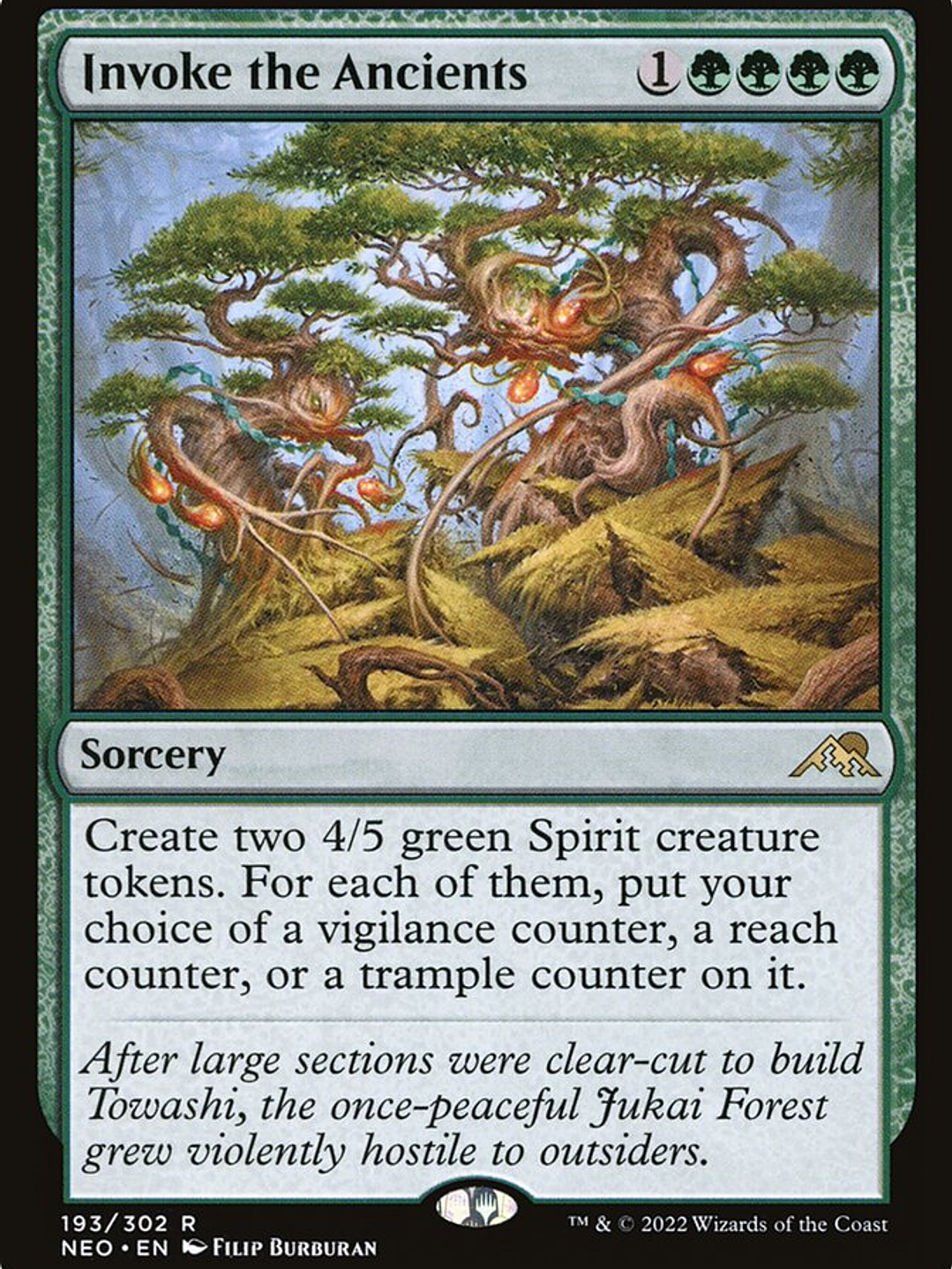 Invoke the Ancients (Kamigawa: Neon Dynasty) 1