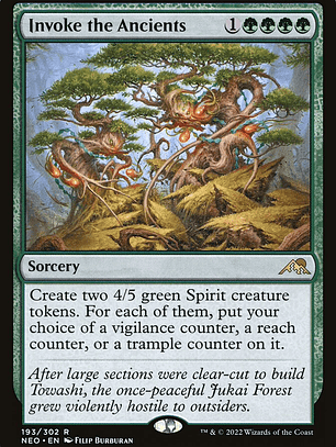 Invoke the Ancients (Kamigawa: Neon Dynasty)
