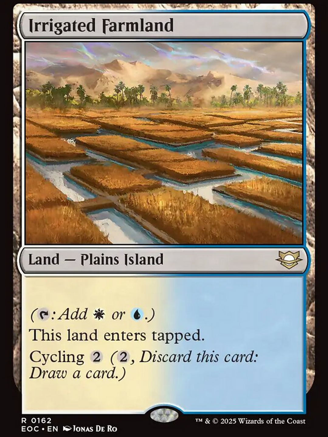 Irrigated Farmland (Edge of Eternities Commander) 1