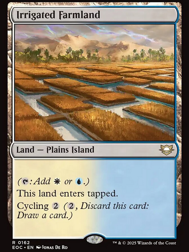 Irrigated Farmland (Edge of Eternities Commander) 1