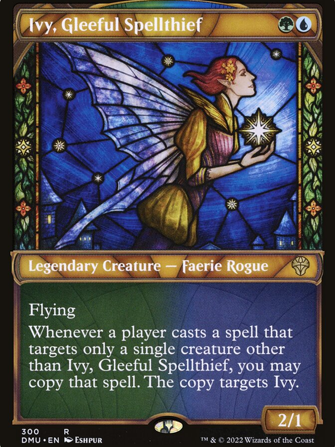 Ivy, Gleeful Spellthief (Dominaria United) 1