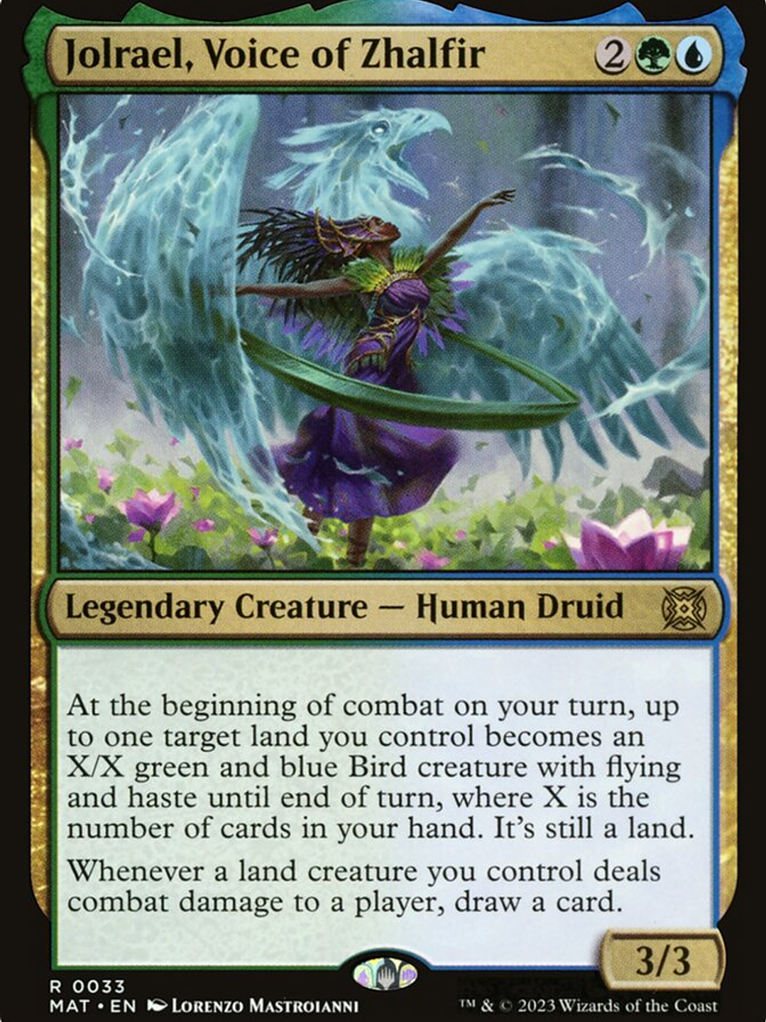 Jolrael, Voice of Zhalfir (March of the Machine: The Aftermath) 1