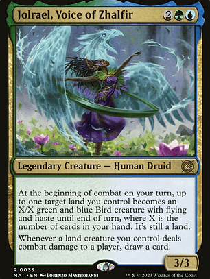 Jolrael, Voice of Zhalfir (March of the Machine: The Aftermath)