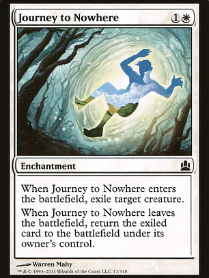 Journey to Nowhere (Commander 2011)