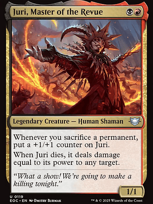 Juri, Master of the Revue (Edge of Eternities Commander)