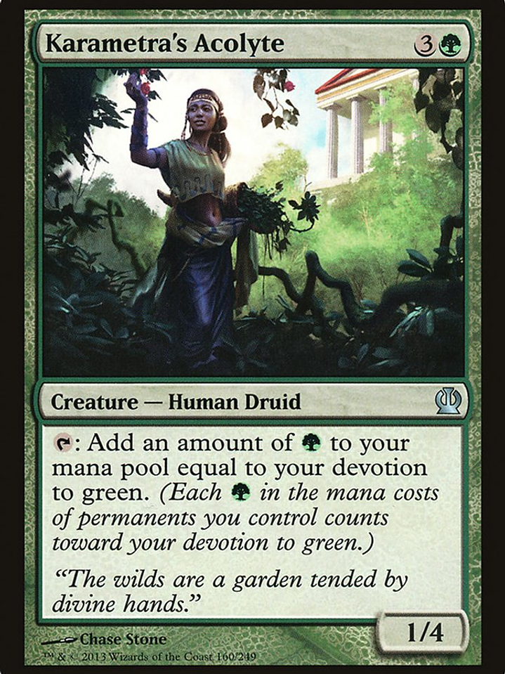 Karametra's Acolyte (Theros) 1