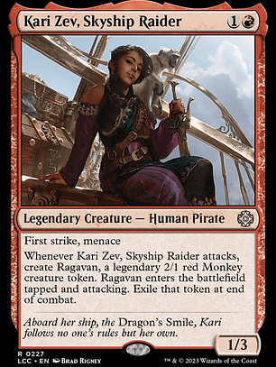 Kari Zev, Skyship Raider (The Lost Caverns of Ixalan Commander)