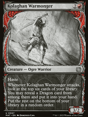 Kolaghan Warmonger (March of the Machine: The Aftermath)