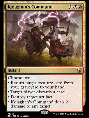 Kolaghan's Command (Modern Horizons 3 Commander)