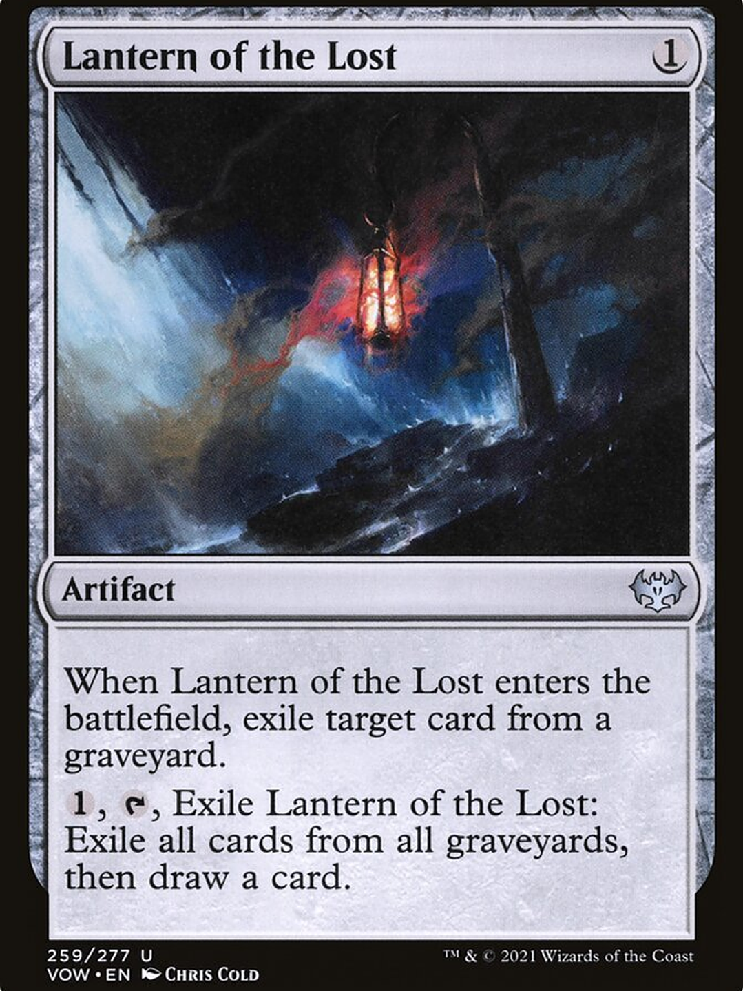 Lantern of the Lost (Innistrad: Crimson Vow) 1
