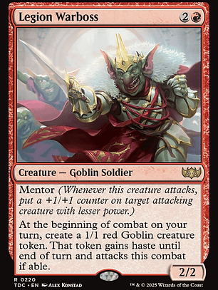 Legion Warboss (Tarkir: Dragonstorm Commander)