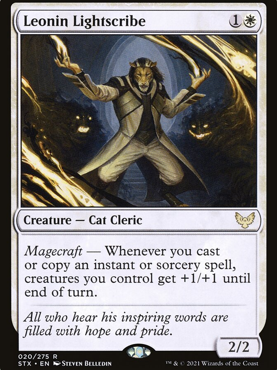 Leonin Lightscribe (Strixhaven: School of Mages) 1